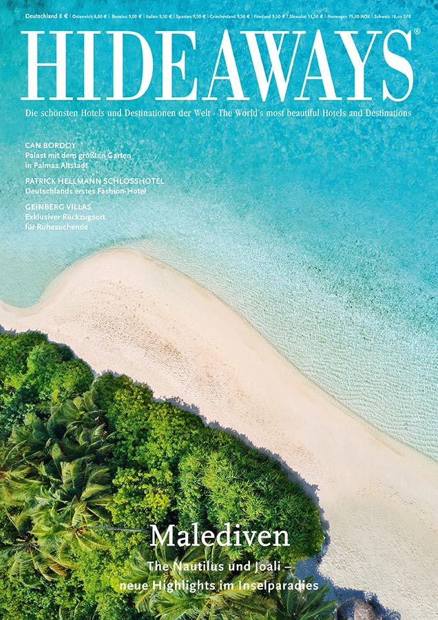 Hideaways Magazin - Cover der aktuellen Ausgabe